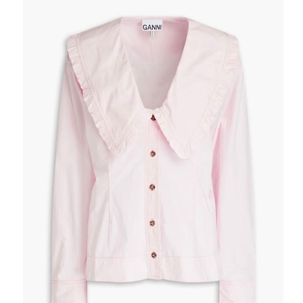 pink Ganni Top, size 40